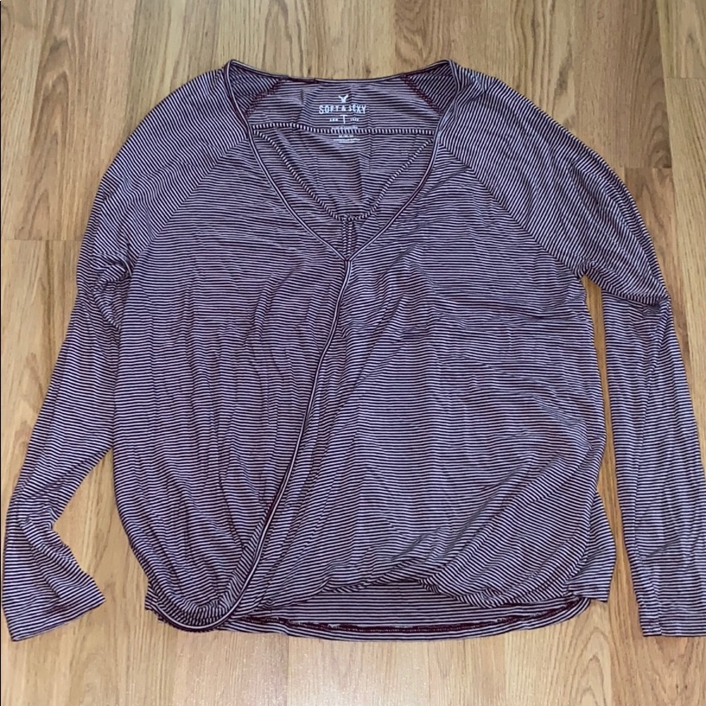 American Eagle Long Sleeve Blouse